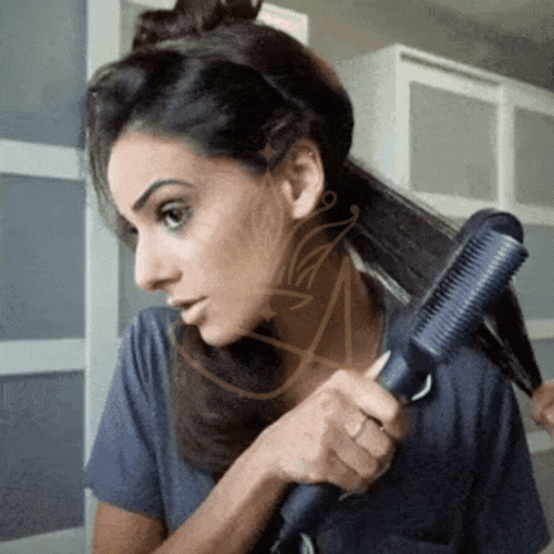 Style Fusion Pro ™- Cepillo Alisador y Rizador De Cabello multifuncional