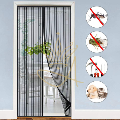 ¡ZAP!™- Cortina cierre magnético anti-mosquitos