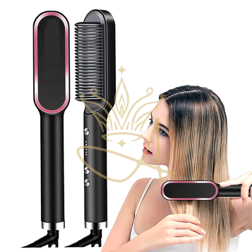 Style Fusion Pro ™- Cepillo Alisador y Rizador De Cabello multifuncional